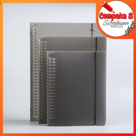 

Binder / Loose Book Polos Colors Black & White - A5 ( Shell / Hanya Cover Saja ) - UTI0167