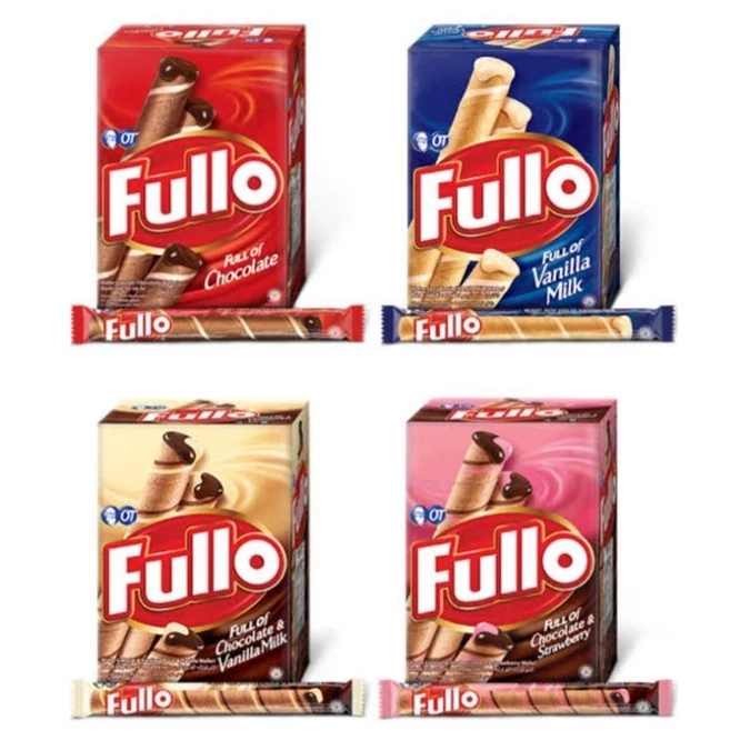 

FULLO PER BOX fullo wafer roll ISI 24pcs x 8gr