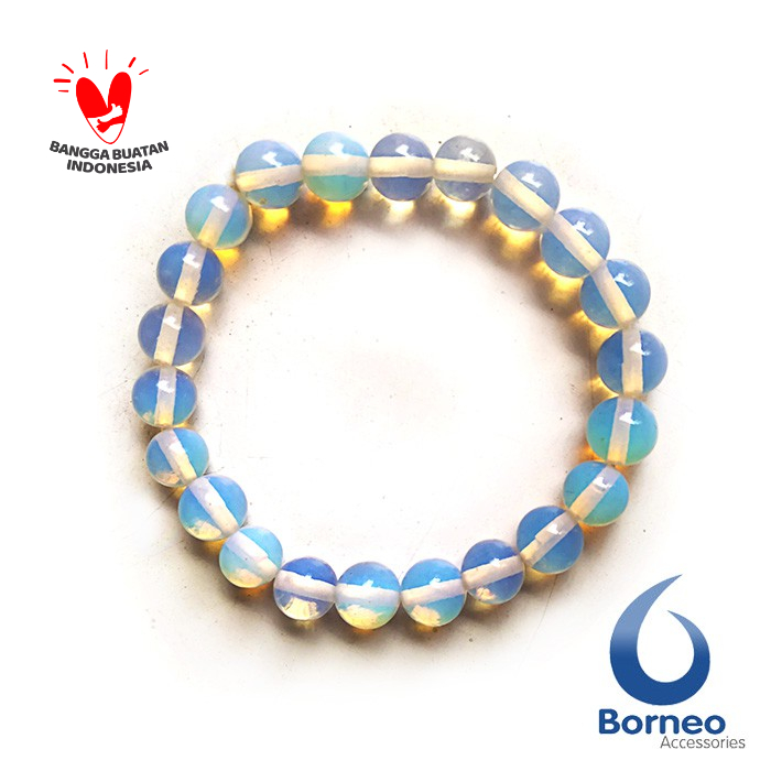 Gelang Biduri Bulan / Moonstone