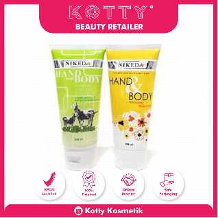 Kotty Kosmetik - NIKEDA Hand Body Lotion 100mL 200 mL
