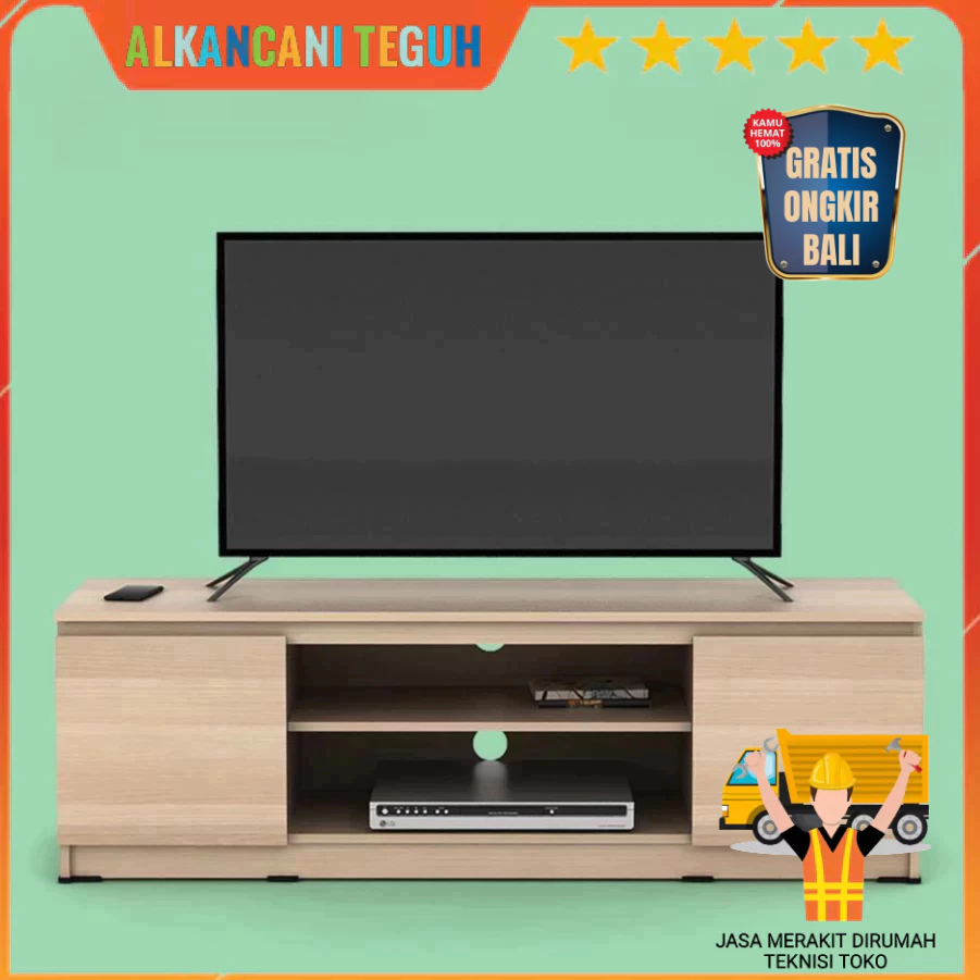 LINUS TV140 MEJA TV / RAK TV - PRO OAK