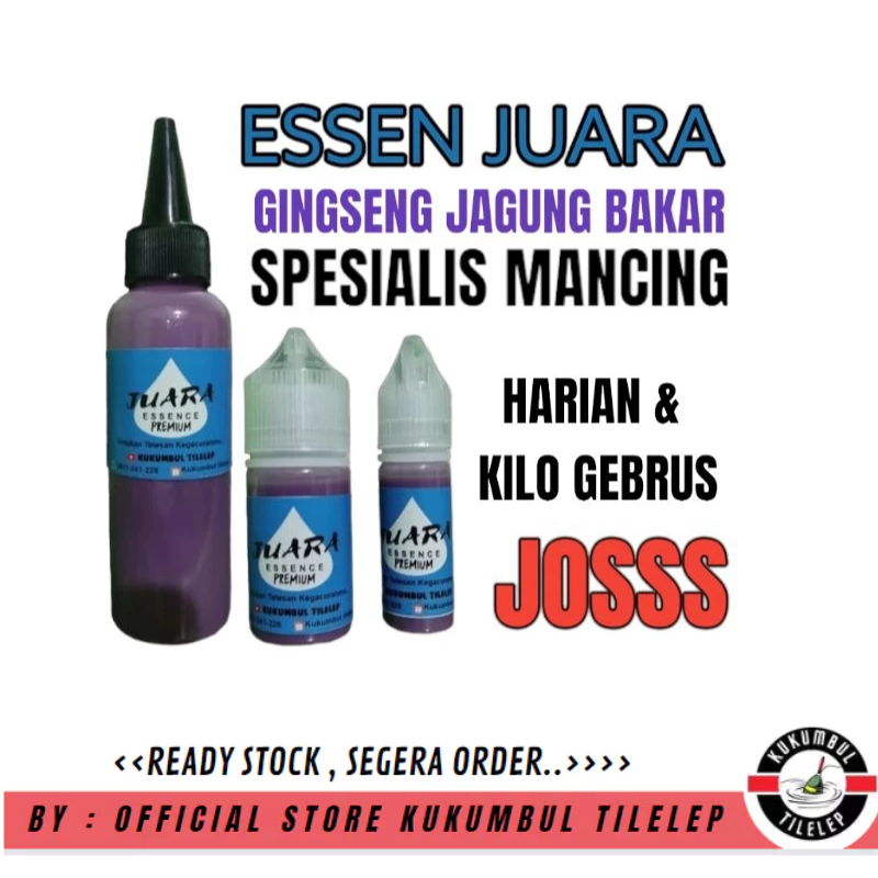 Essen Paling Jitu Essen Juara Varian Gingseng Jagung bakar Essen Ikan Mas Harian Essen Ikan Mas Kilo