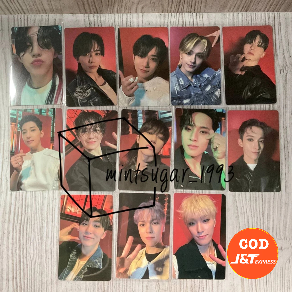 [ READY STOCK OFFICIAL PHOTOCARD ] Lucky draw seventeen fml soundwave ( jun hoshi woozi mingyu dk se