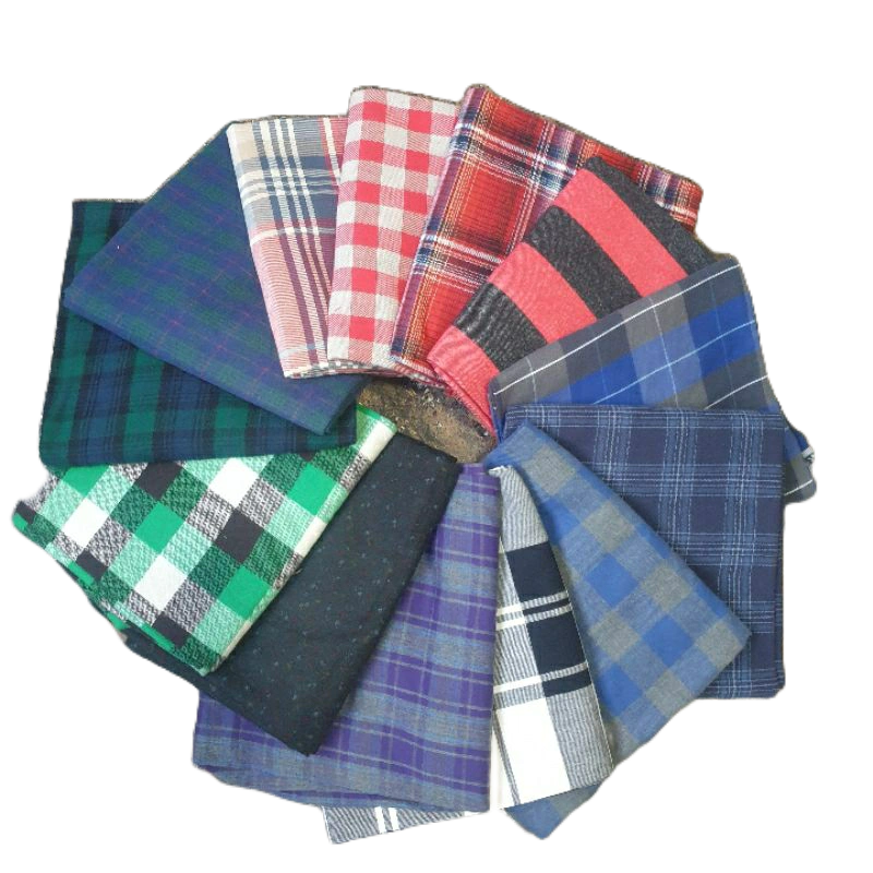 Kain Flanel Full Cotton, Flanel 100% Katun, Flanel Tartan, Jual Ecer dan Grosir, Harga per 0,5 meter