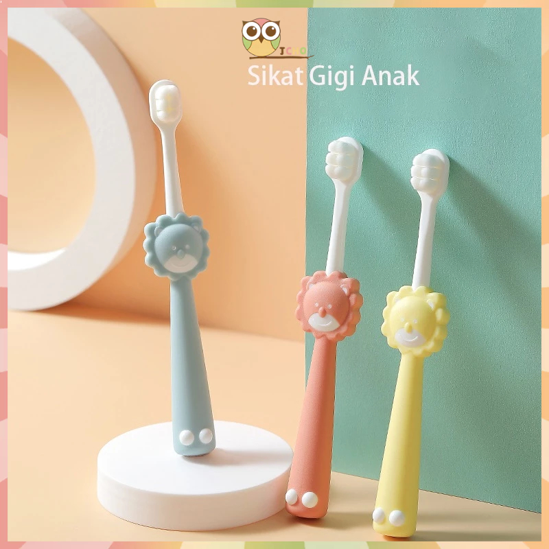 JCHO sikat gigi anak bayi lembut sikat gigi anak soft lucu