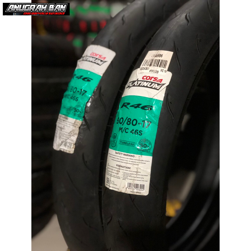 Ban Corsa Platinum R46 90/80-17 Ban Donat Softcompound