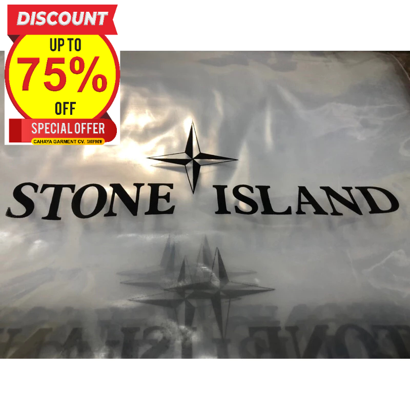 

STONE ISLAND PACKAGING PLASTIC SUPER PREMIUM CO 1X DI KIRIM 600PCS
