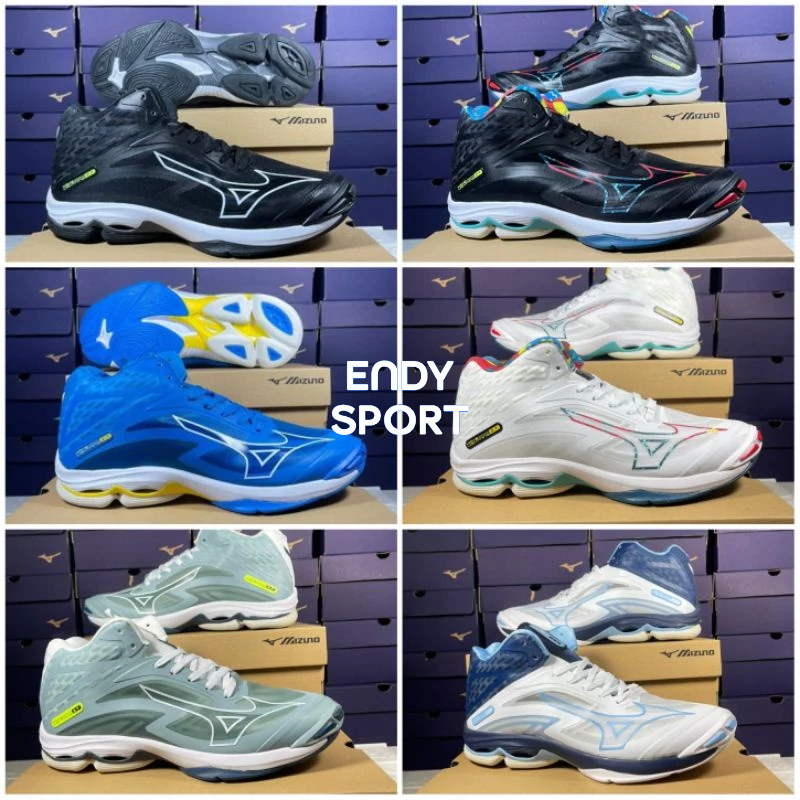 Sepatu voli Wlz 7 mid sepatu voli murah Wave lightning z7 sepatu volly wave lightning z7 mizuno wlz 