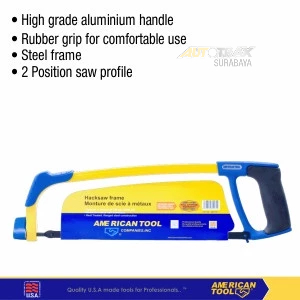 Gergaji Besi / HackSaw Frame American Tool 8957737 TERMURAH