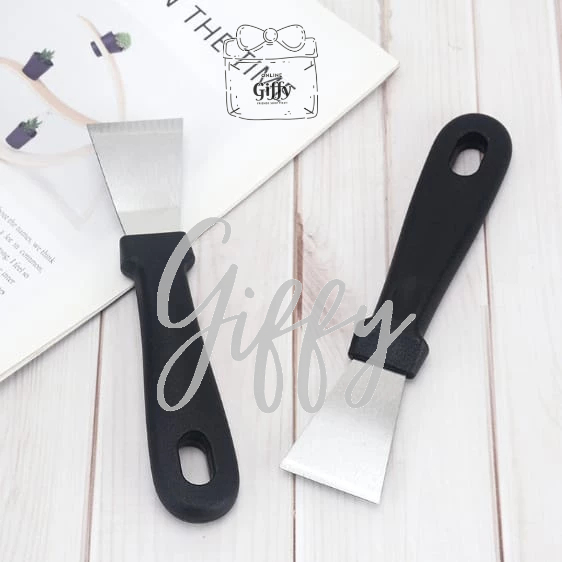 Spatula Pengikis Pembersih Noda Minyak Keras Dapur Bunga Es Kulkas — 9