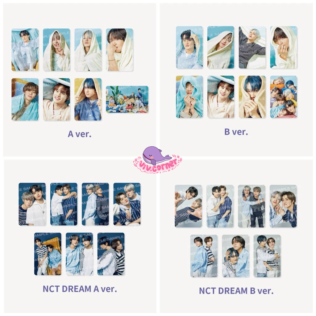 NCT Dream Member Set, Unit Set - ver A, ver B - Dreamzine Vol 2 Official Merch JP Membership - Membe