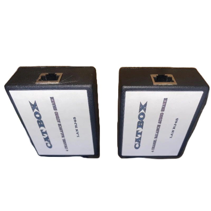 Converter XLR to LAN (BONUS KABEL 20 M) | Audio snake LAN balance 4 Channel CAT BOX