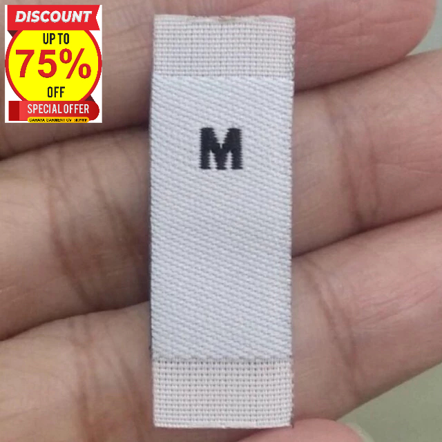 

LABEL WOVEN RAJUT BORDIR COTTON ALL SIZE LIPAT SUPER PREMIUM CO 1X DI KIRIM 600PCS