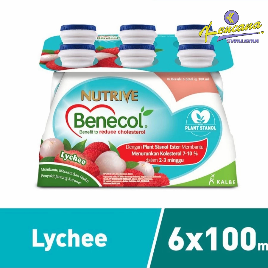 

Nutrive Benecol 6x100ml - Minuman Sari Buah Menurunkan Kolestrol