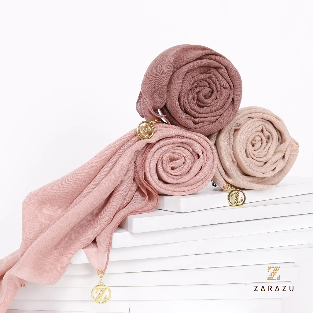 ZARAZU - Donna Paris Japan Prive Scarves Crystal Premium by Zarazu [Pastel Series]