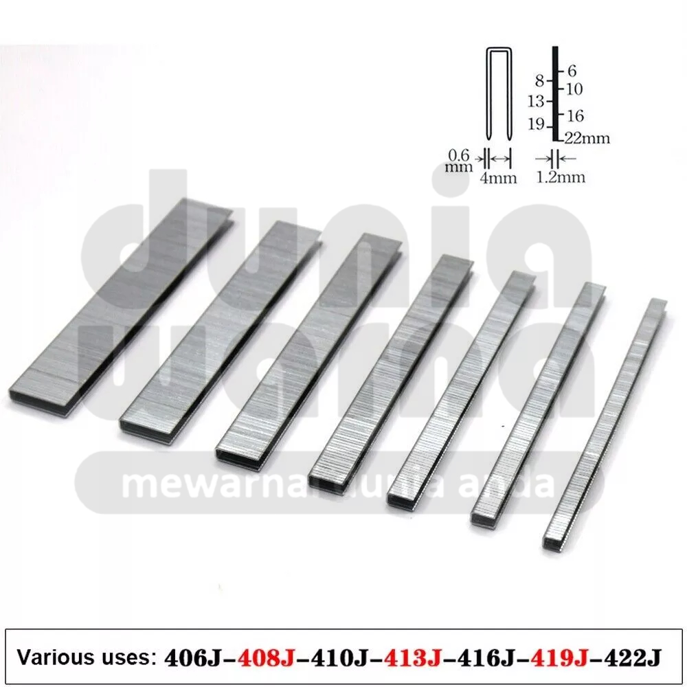 

MAXIIM MAXIM Isi Mata Staples 406 408 410 413 416 422 J/406J/408J/410J/413J/416J/422J 5000pcs