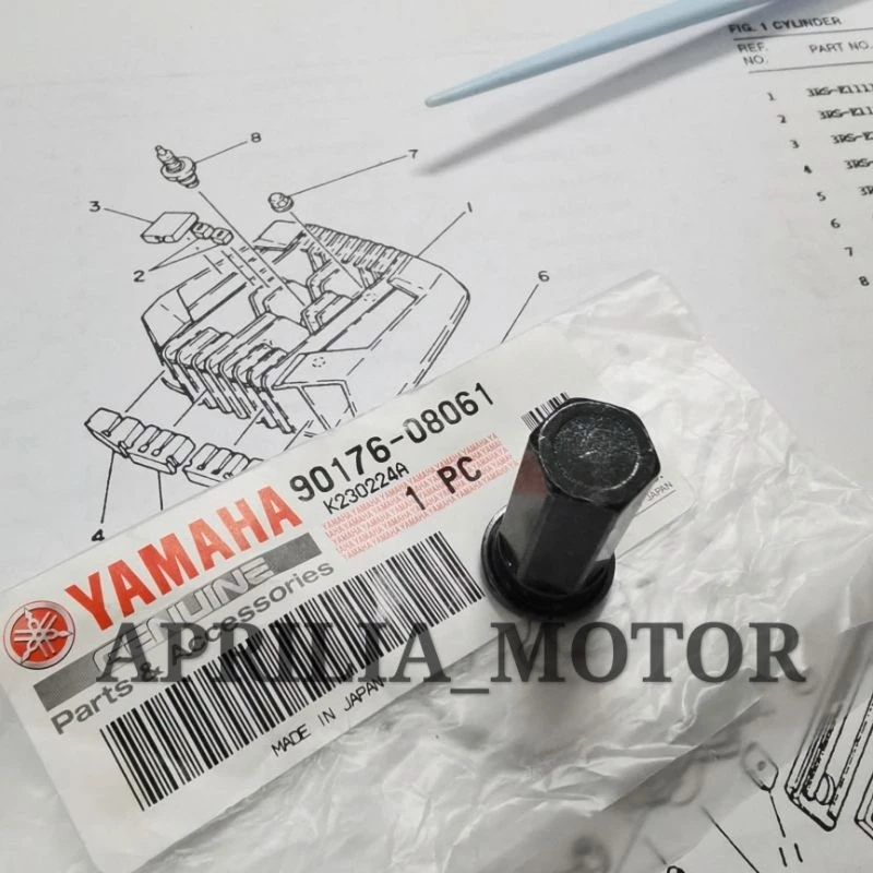 MUR HEAD RXZ RZR YZ RX KING F1ZR ORI ORIGINAL 90176-08061