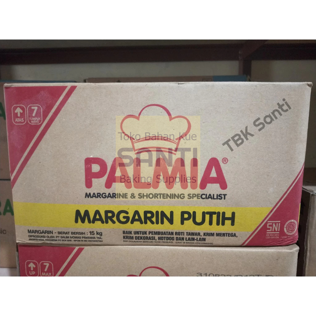 

Palmia | Margarine Mentega Putih Asin | 1000 Gram (Repack)