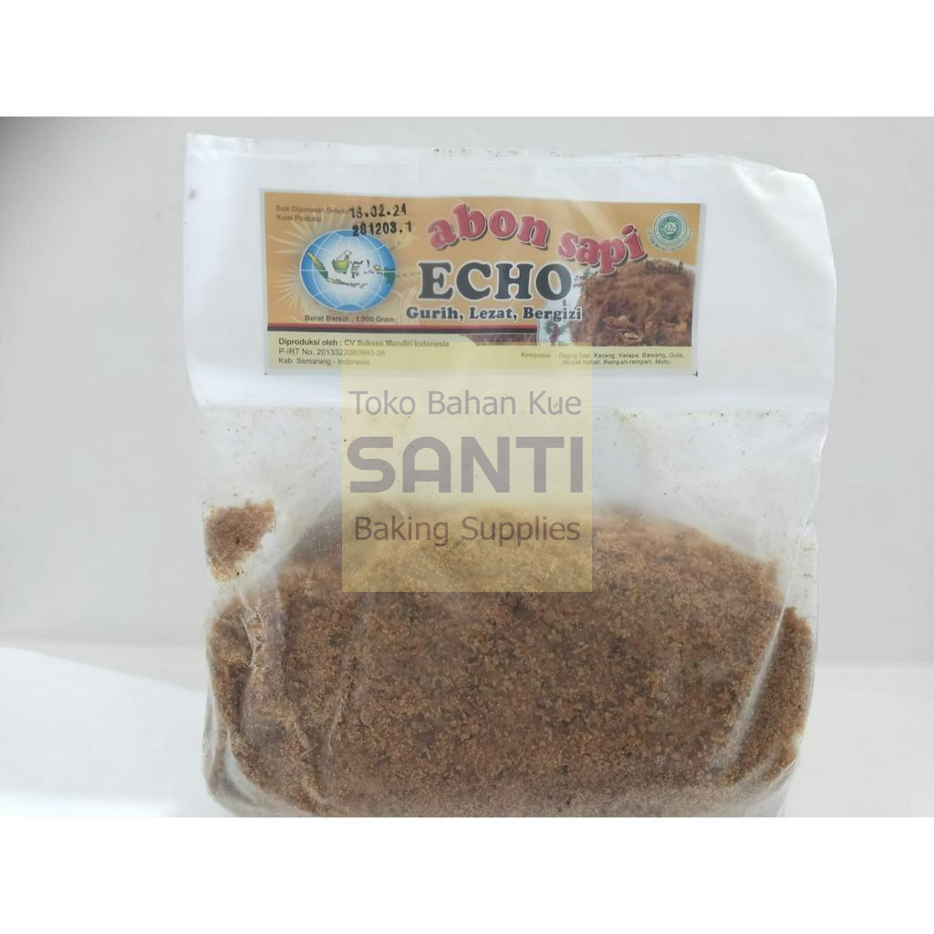 

Echo Abon | Abon Daging Sapi Topping Roti | 1 Kg