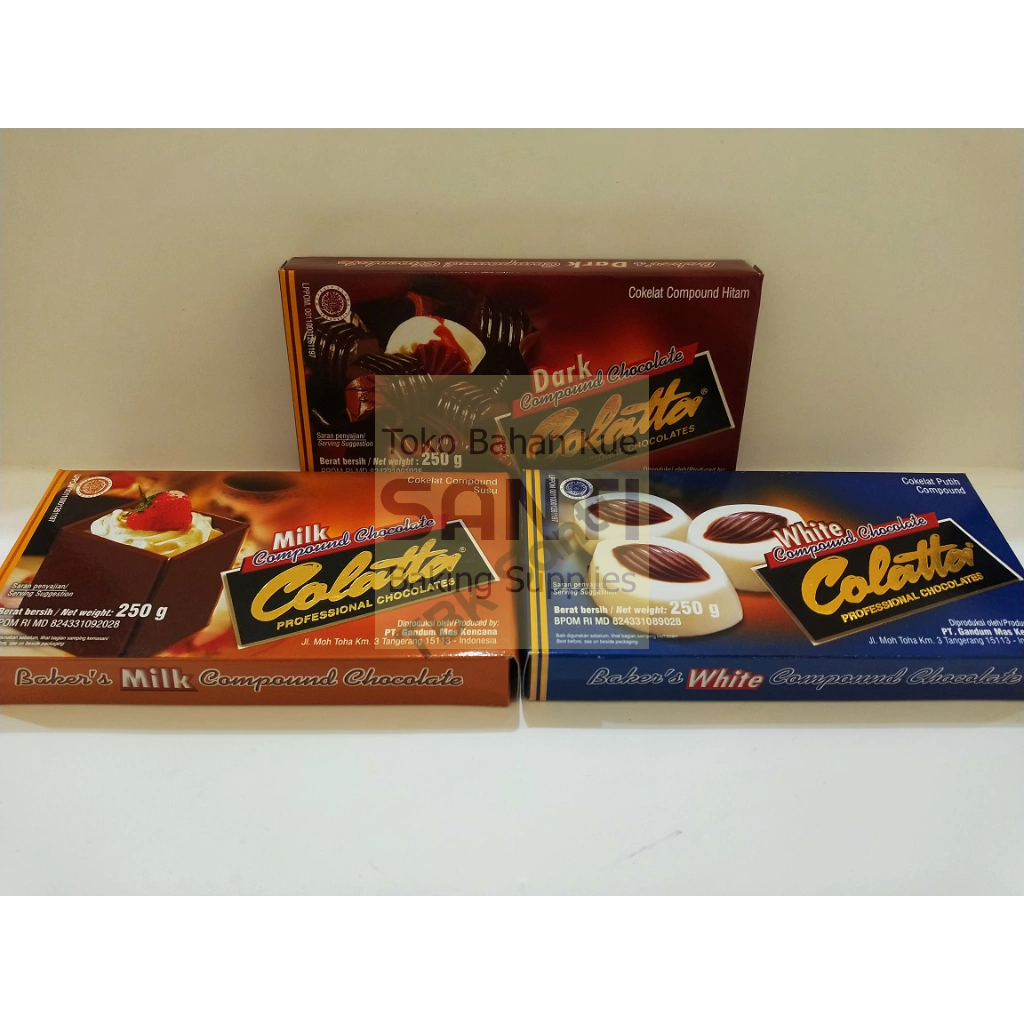 

Colatta | Chocolate Cokelat Compound Coklat Batang | 250 Gram