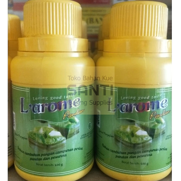 

Larome | Pasta Perisa Pandan Cair | 100 Gram