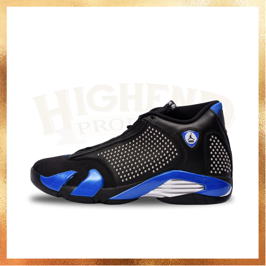 Sepatu Sneakers Pria Air Jordan x Supreme Retro 14 Black Men Original BV7630-004