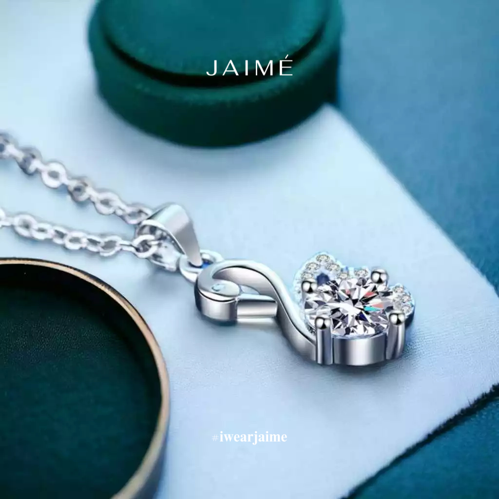 JAIME - JACINDA Kalung Wanita  Angsa Swan Acara Pesta Wedding Korea | Copper