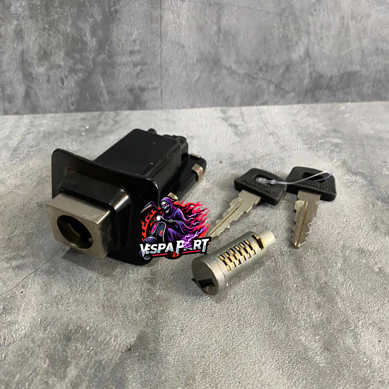 Rumah Kunci Jok Vespa + Kunci Jok Vespa Spartan Px NewPx Exclusive Kunci Jok Arcobaleno