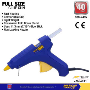 

Full Size Glue Gun American Tool 8958679 ASLI 100%