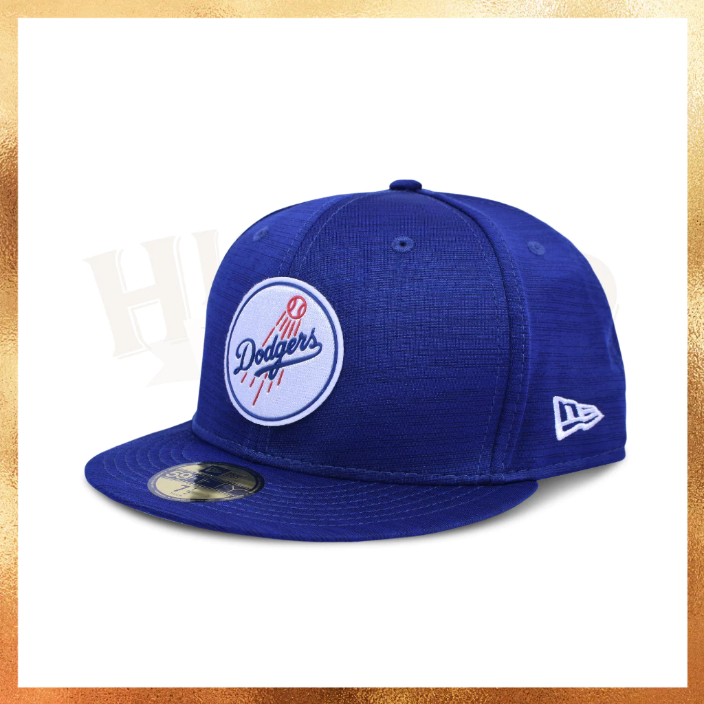 READY STOCK Topi New Era MLB LA Dodgers Club Logo 59FIFTY Baseball Fitted Hat 100% Original