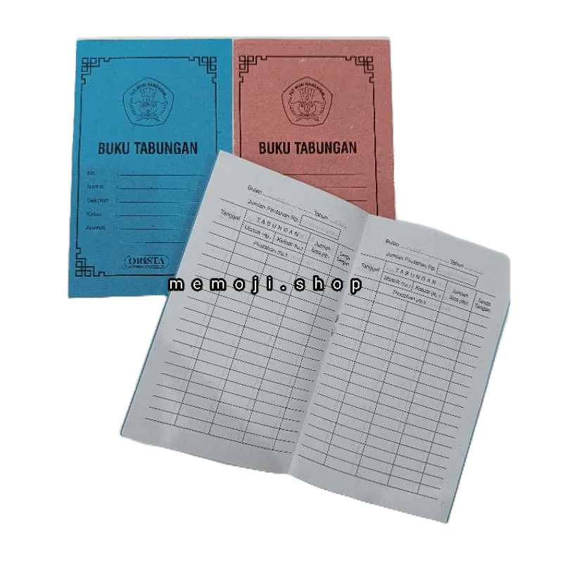

Buku Tabungan Tipis 6 lembar