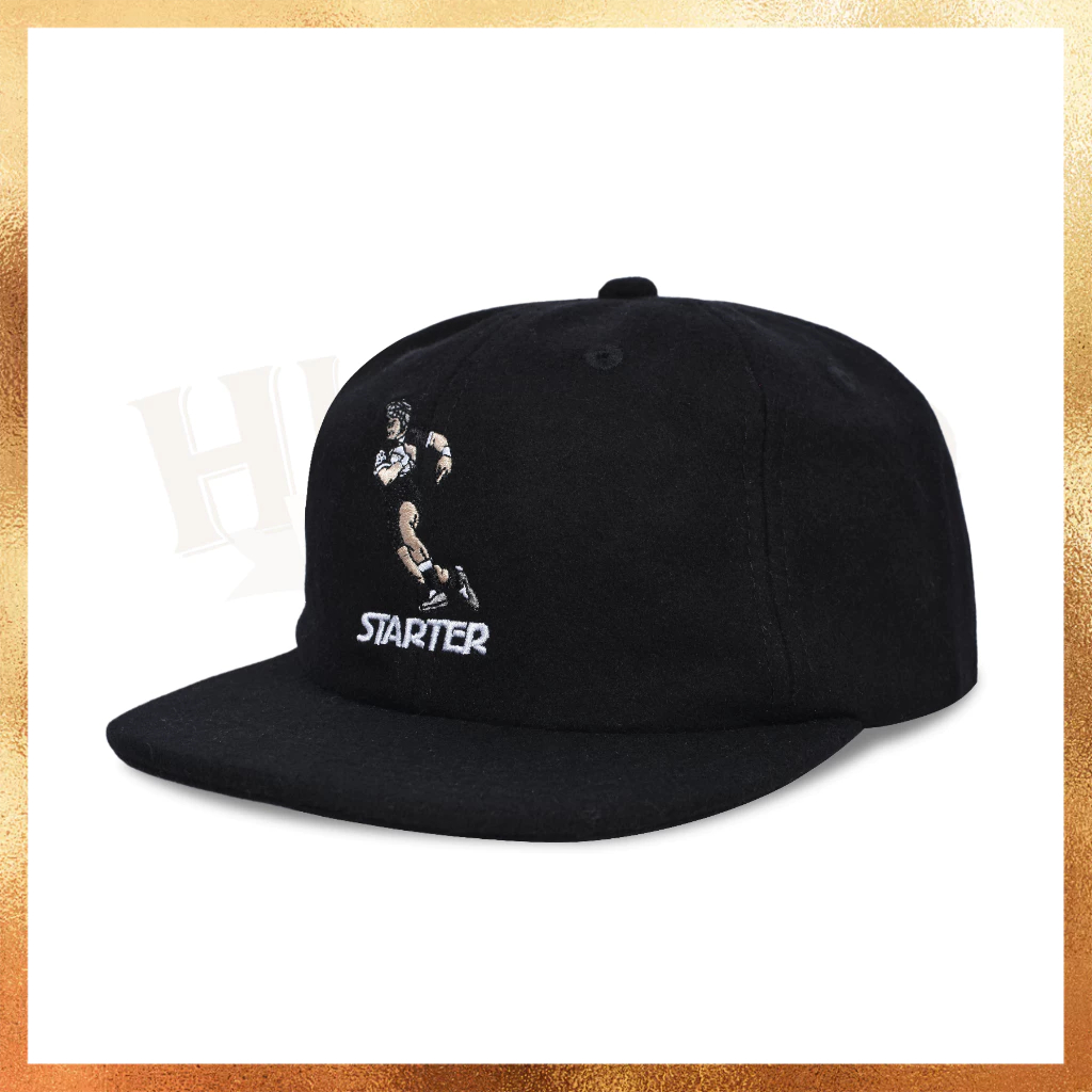 Topi Starter Black Strapback Original