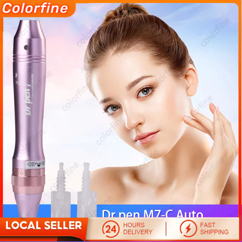 【COD】Mym Dr.pen M7-C Bb Glow Sulam Alis, Sulam Bibir MTS Acne Scar Bopeng Wireless Mesin Dr Pen Elec