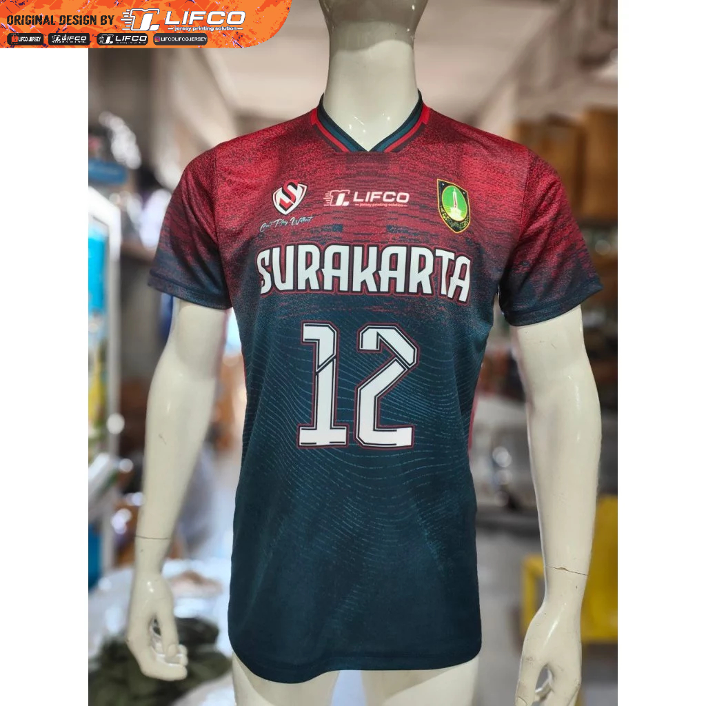 JERSEY VOLLEY BALL ORIGINAL LIFCO  -SURAKARTA-  (TIDAK BISA REQUEST NAMA DAN NOMOR)