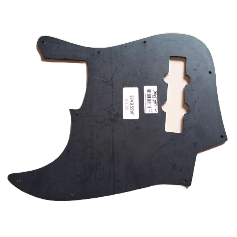 Pickguard Gitar Elektrik Jazz Bass 1 ply /  Pickguard Gitar Jazz Bass 4 String Warna Black 1 Ply