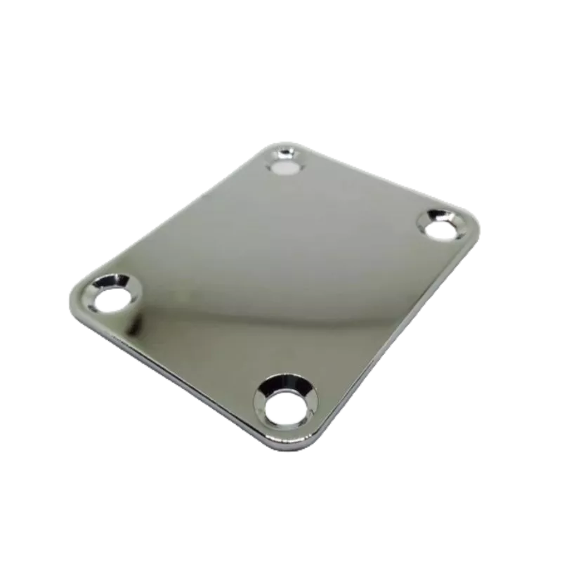 Neck Plate Gitar Elektrik / Neck Plate Guitar Warna Chrome