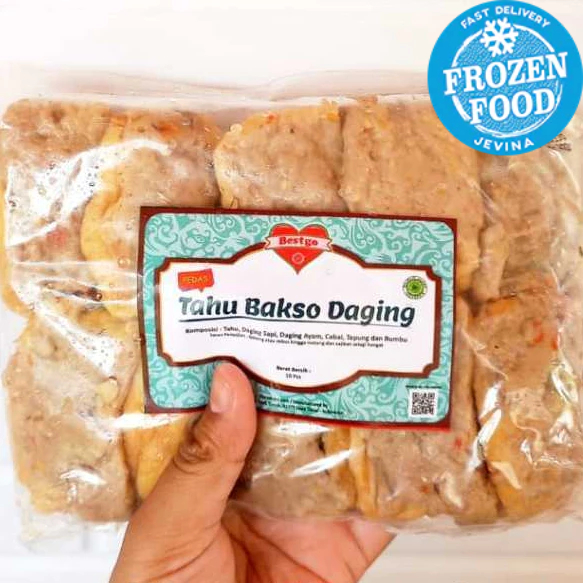 

Best Go Tahu Bakso Daging Pedas Isi 10 Pcs