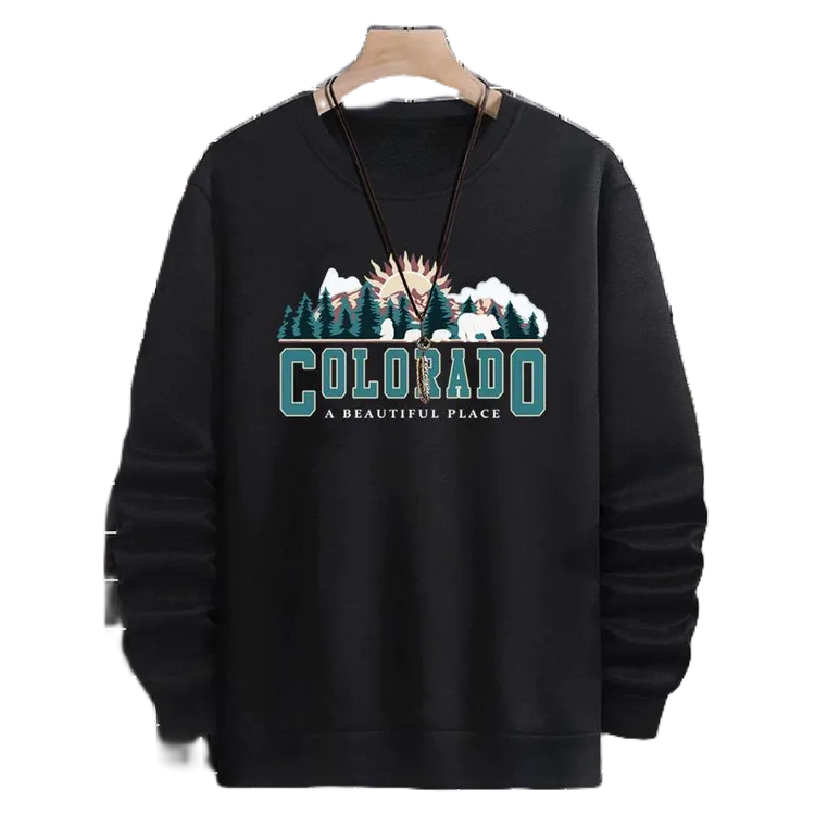 Jaket Sweater COLORADO Sweatshirt Crewneck Pria Wanita Keren Tebal Branded Original Terbaru 2024