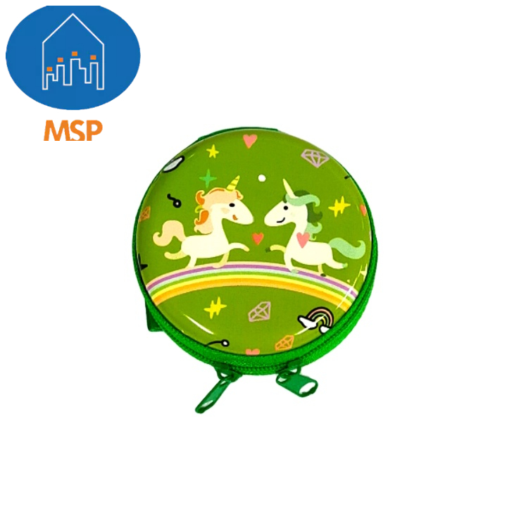 Dompet Koin Unicorn/Dompet Koin Bulat/Coin Bag/MSP C2-2/1 Pcs