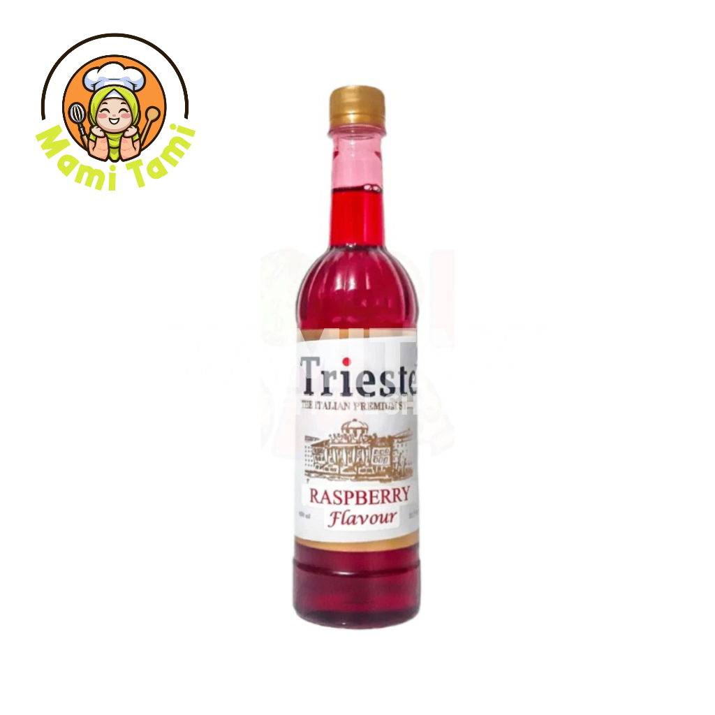 

Mami Tami - Trieste Syrup Raspberry Premium Flavor 650 ml - HALAL MUI