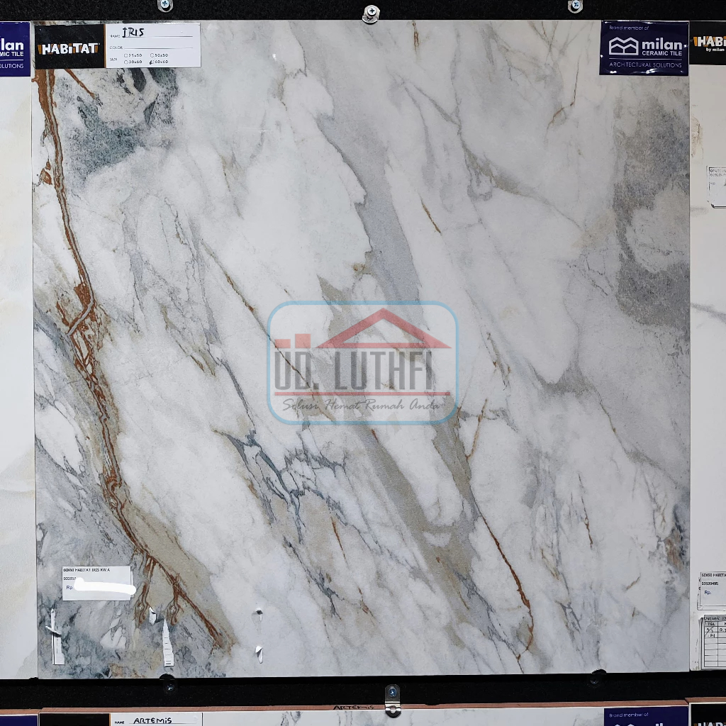 Keramik Lantai Halus 60x60 Habitat Iris