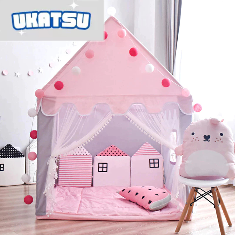 Tenda Anak Perempuan | Tenda Princess Anak | Tenda Castle jumbo | Playhouse Anak | Tenda Istana Prin