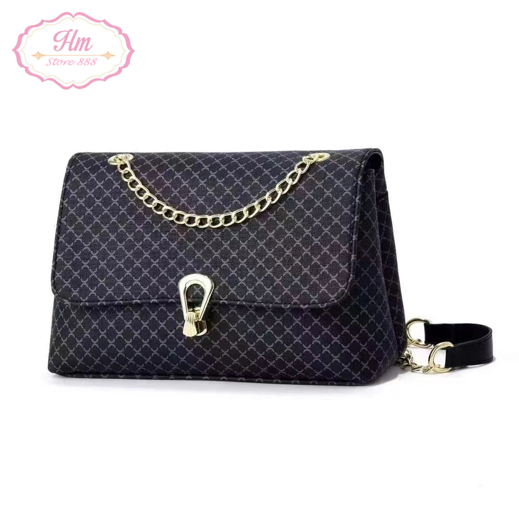 HM - Tas Selempang Wanita import Premium an18009 Fashion Tas Slingbag