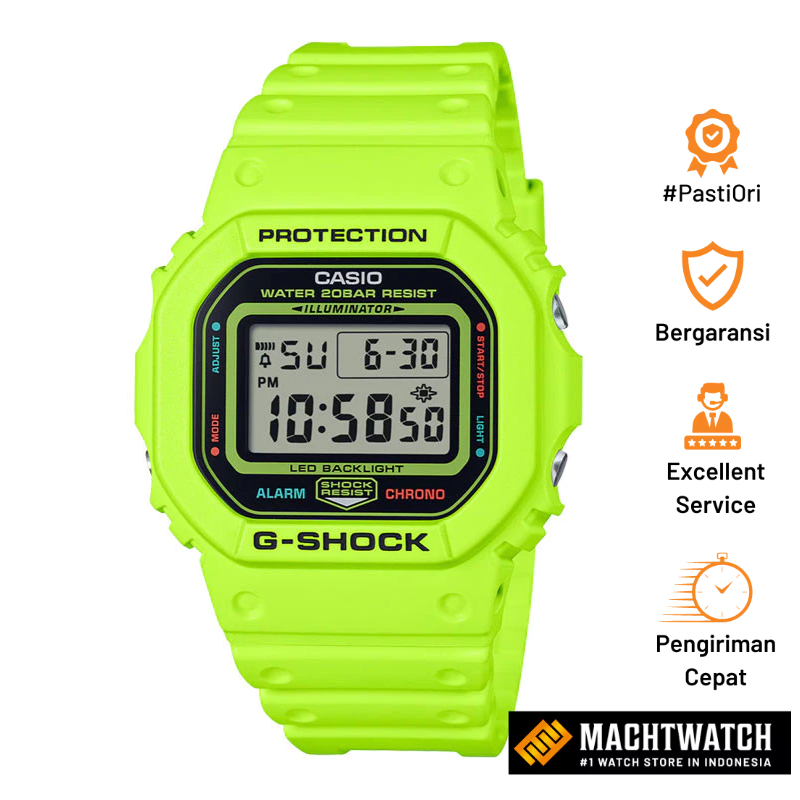 [PESTA HALILINTAR] Jam Tangan Pria Casio G-Shock DW-5600EP-9DR DW5600 DW-5600EP Energy Pack Series D