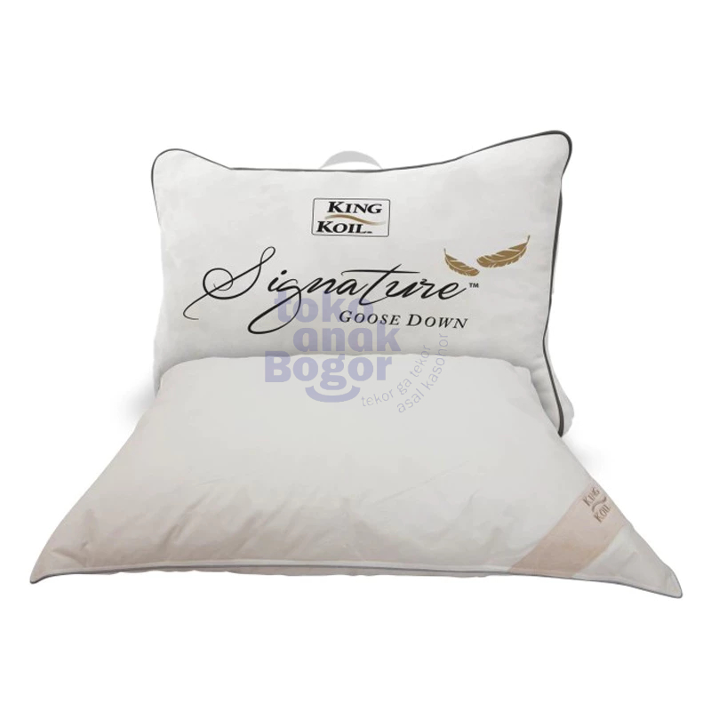 Bantal Bulu Angsa Kingkoil Signature Goose Down pillow 100% Original King Koil Goosedown