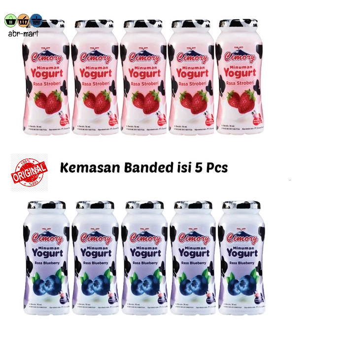 

CIMORY YOGURT 65 Ml [ 1 PAK ISI 5 ]- RANDOM**