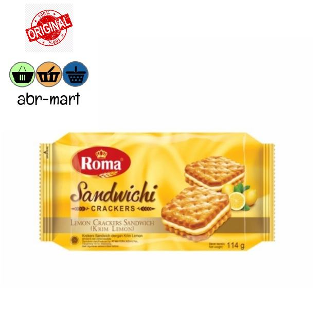 

ROMA SANDWICHI LEMON 114 GR