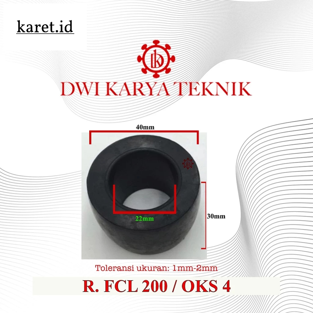 KARET KOPLING FCL 200 / F4 fcl4 #4 / rubber coupling Fcl 4 F4 #4