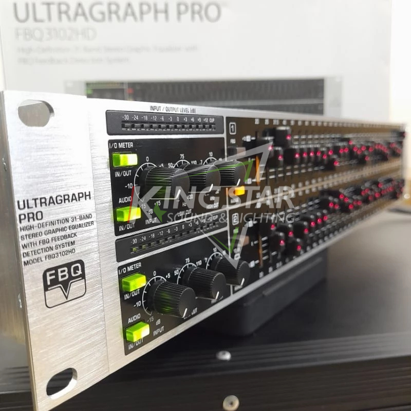 Equalizer Behringer FBQ3102HD Original EQ FBQ 3102 HD FBQ3102