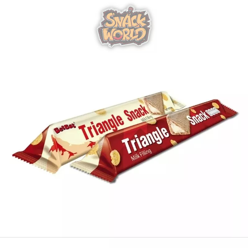 

(HALAL)TRIANGEL SNACK MILK (wafer rasa susu)